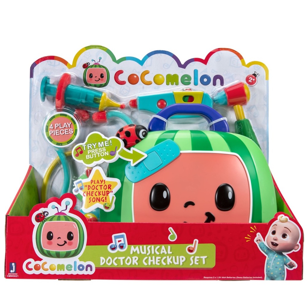 COCOMELON Feature Roleplay Musical Checkup Case